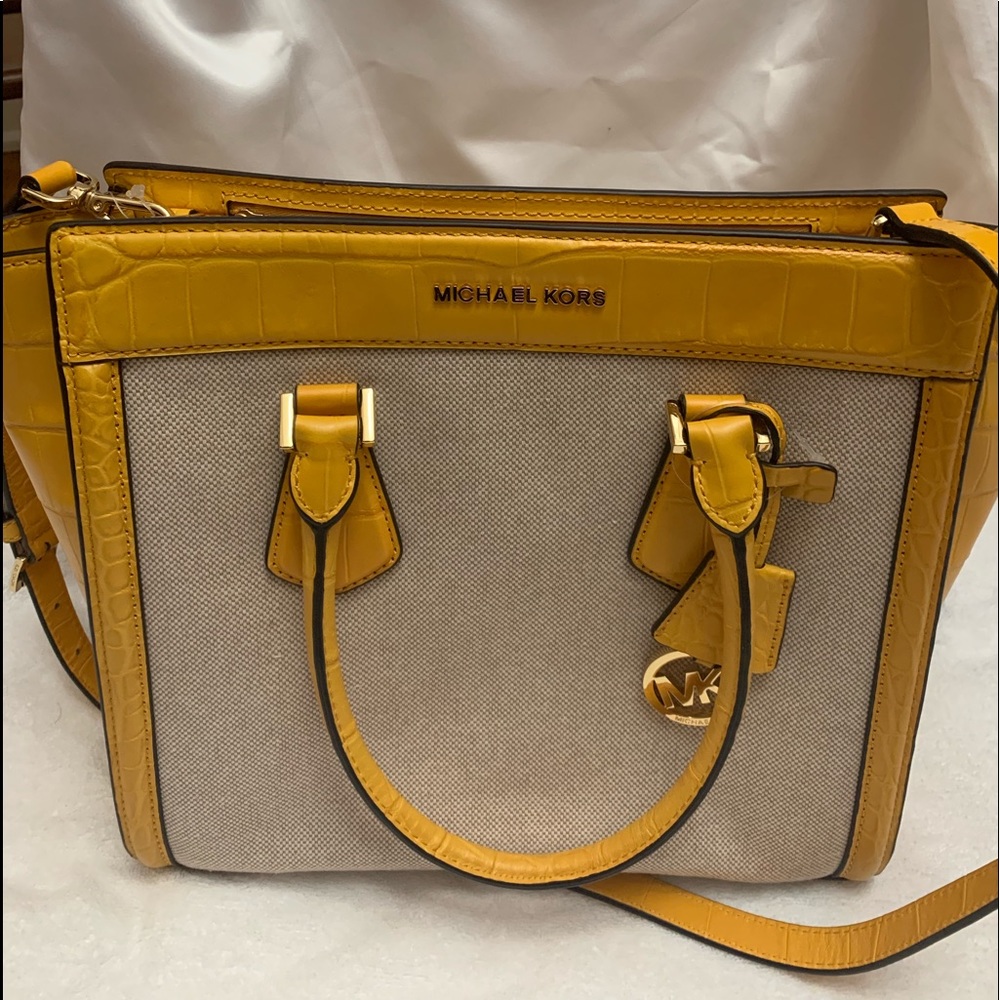 MICHAEL MICHAEL KORS Colette Large SATCHEL - Picture 2 of 7